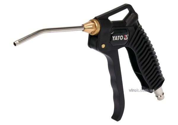 Пістолет пневматичний продувальний YATO з соплом l=110 мм, Ø=1/4