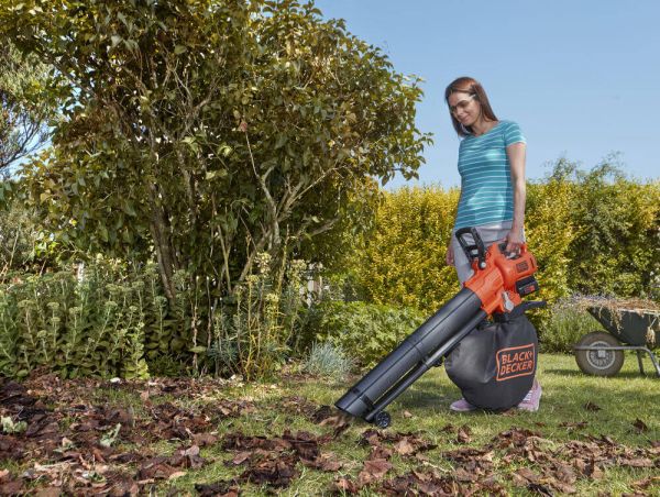 Садовий пилосос акумуляторний безщітковий BLACK+DECKER BCBLV3625L1