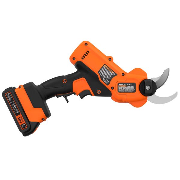 Ножиці садові - секатор акумуляторний BLACK+DECKER BCPP18D1