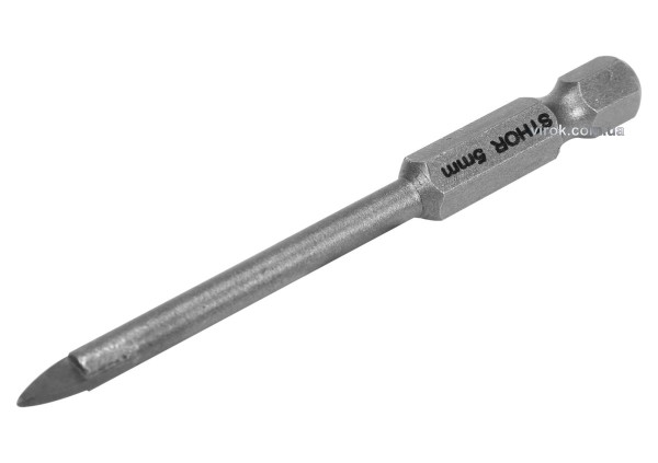 Свердло по склу і кераміці STHOR : YG6X, HEX-1/4