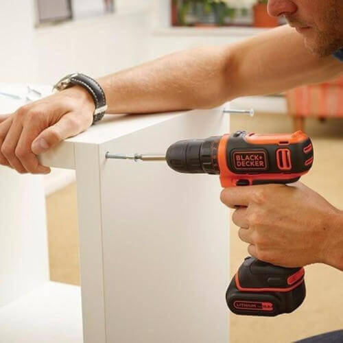 Дриль-шурупокрут акумуляторний BLACK+DECKER BDCDD12K