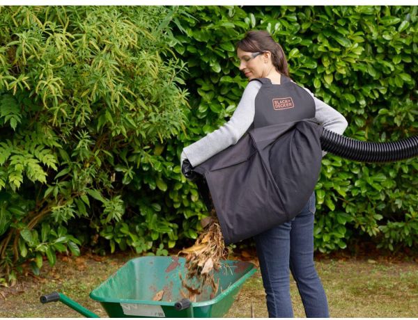 Садовий пилосос електричний BLACK+DECKER BEBLV290