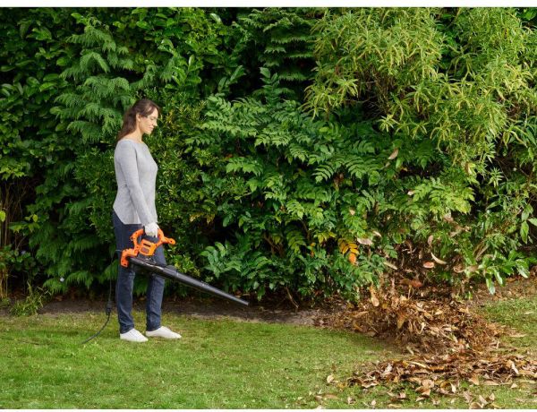 Садовий пилосос електричний BLACK+DECKER BEBLV290