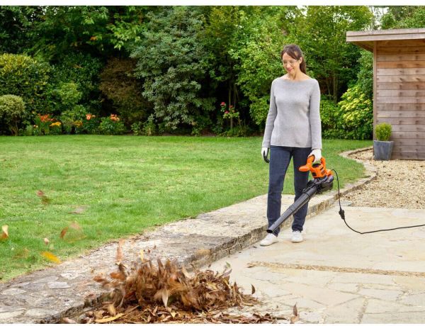 Садовий пилосос електричний BLACK+DECKER BEBLV290