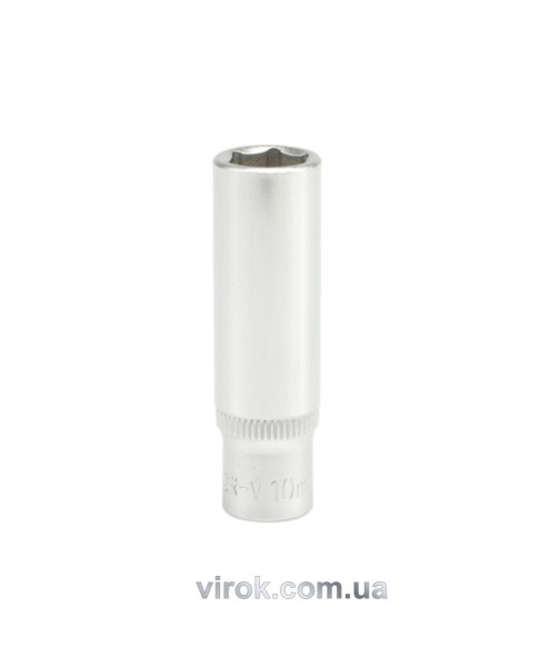 Головка торцева 6-гранна YATO : подовжена, квадрат 1/4