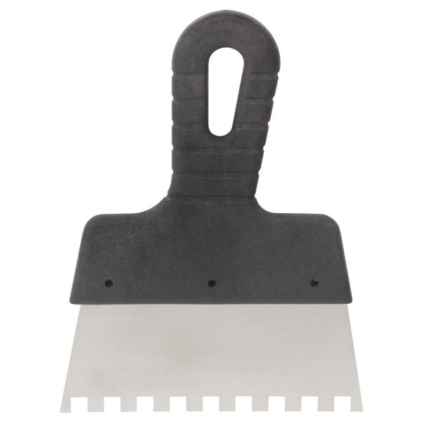 Шпатель зубчастий (нержавіючий) 150мм 8×8мм GRAD (8321335)