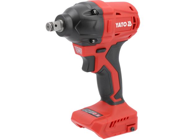 Гайковерт ударний акумуляторний YATO: 18 В Li-Ion, квадрат 1/2", 350 Нм (БЕЗ АКУМУЛЯТОРА) [10]
