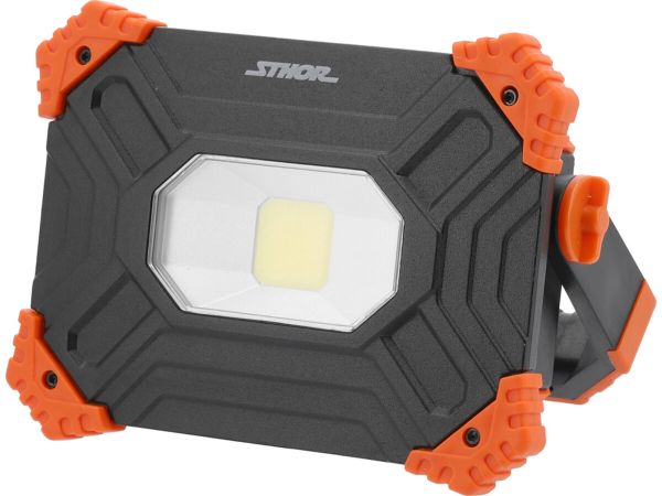 Прожектор переносний COB LED діодний STHOR від Li-Ion акумул 3.7V 4.4 АГ  P= 10Вт, світл. P= 1000 lm