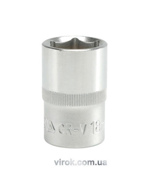 Головка торцева 6-гранна YATO : квадрат 1/2