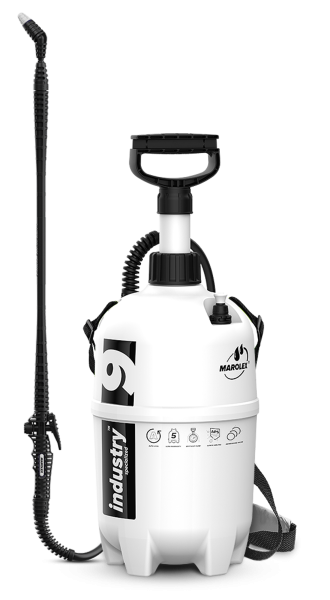 Оприскувач ранцевий MAROLEX Industry Acid line 9: 9L 0,4MPa,FPM. штанга 65-111см,шланг170см [4]