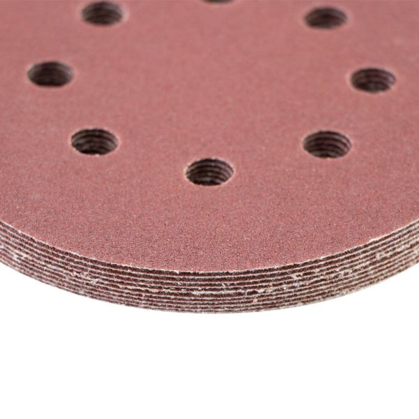 Шліфувальний круг 8 отворів Ø125мм P100 (10шт) SIGMA (9122661)