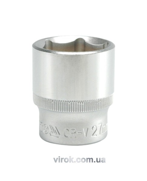 Головка торцева 6-гранна YATO : квадрат 1/2