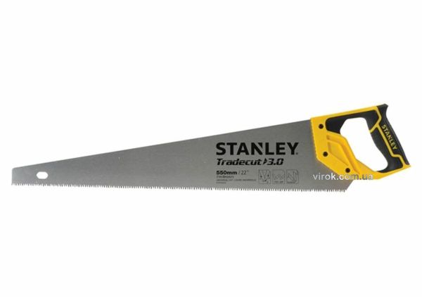 Ножівка по дереву STANLEY "Tradecut" : L= 550 мм