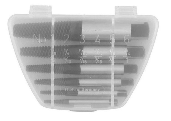 Набір екстракторів USH : М3-М24. N°1-6. для гвинів 6 Од.