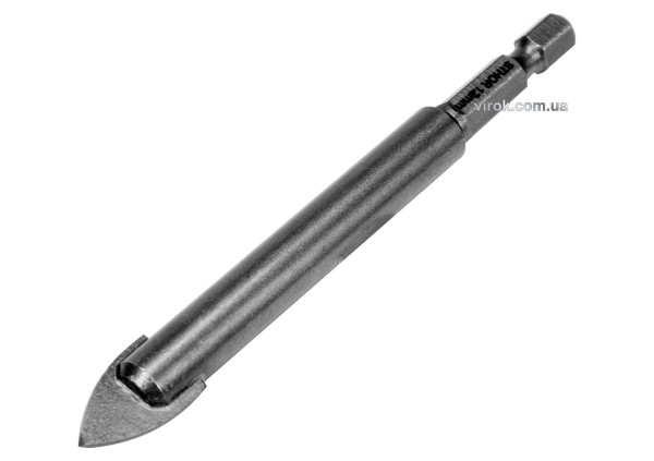 Свердло по склу і кераміці STHOR : YG6X, HEX-1/4