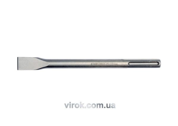 Долото плоске STHOR : SDS-Max до перфоратора; Ø= 18 мм, роб. b= 25 мм, l= 280 мм [20/40]