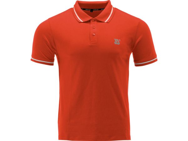 Футболка ПОЛО оранжева YATO, розм. 2XL/ вис- 78 см х шир- 61 см, 100%- бавовна [40]