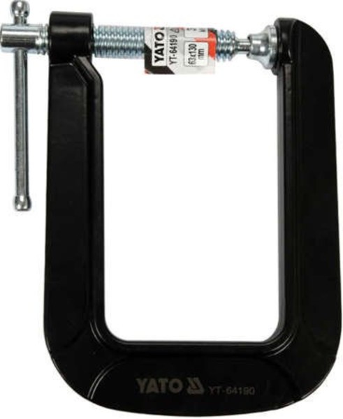 Струбцина з гвинтовим затискачем YATO, тип 