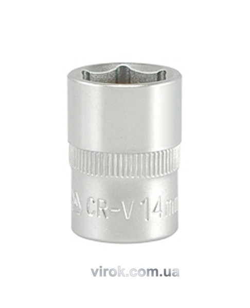 Головка торцева 6-гранна YATO : квадрат 3/8