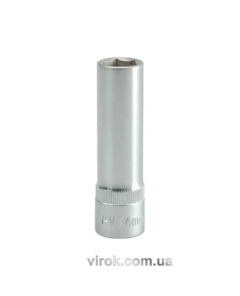 Головка торцева 6-гранна YATO : подовжена, квадрат 1/2