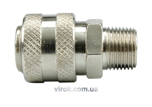 Швидкорознімне з'єднання VOREL з зовнішньою різьбою 3/8