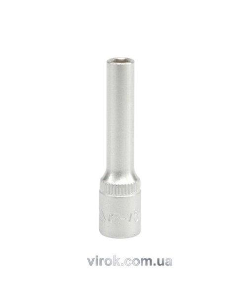 Головка торцева 6-гранна YATO : подовжена, квадрат 1/4