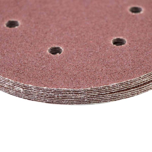 Шліфувальний круг 6 отворів Ø150мм P60 (10шт) SIGMA (9122241)