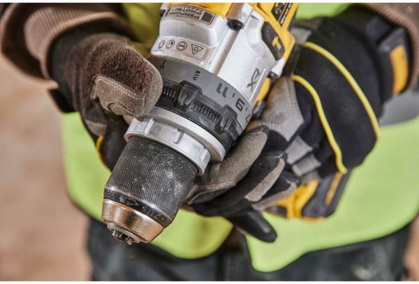 Дриль-шурупокрут акумуляторний безщітковий ударний DeWALT DCD1007H2T