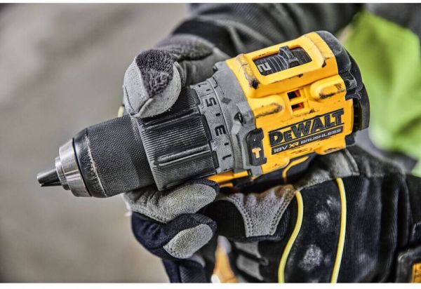 Дриль-шуруповерт акумуляторна безщіткова ударна DeWALT DCD805E2T