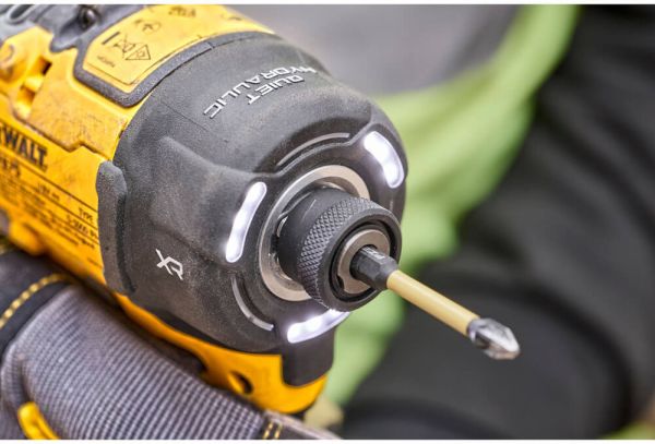 Шурупокрут ударний гідравлічний акумуляторний безщітковий DeWALT DCF870E2T