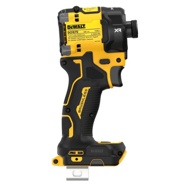 Шурупокрут ударний гідравлічний акумуляторний безщітковий DeWALT DCF870N