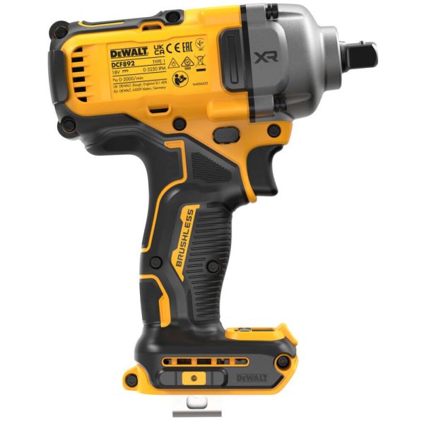 Гайкокрут ударний акумуляторний безщітковий DeWALT DCF892N