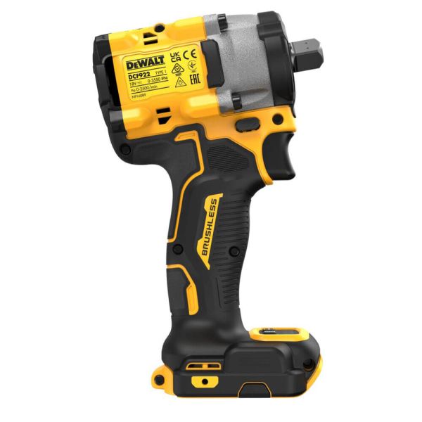 Гайкокрут ударний акумуляторний безщітковий DeWALT DCF922NT