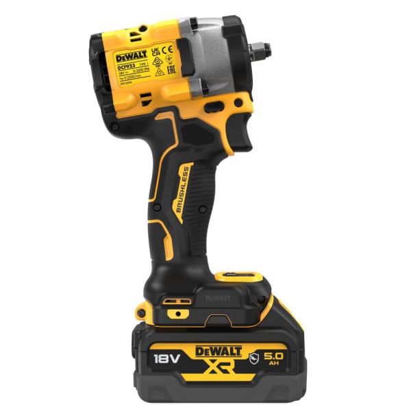 Гайкокрут ударний акумуляторний безщітковий DeWALT DCF923P2G