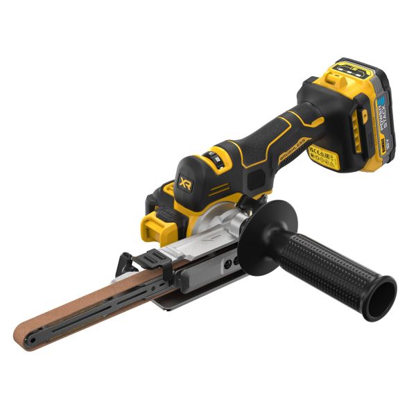 Напилок стрічковий акумуляторний безщітковий DeWALT DCM200E2T