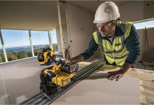Пила дискова занурювальна акумуляторна безщіткова DeWALT DCS520T2R