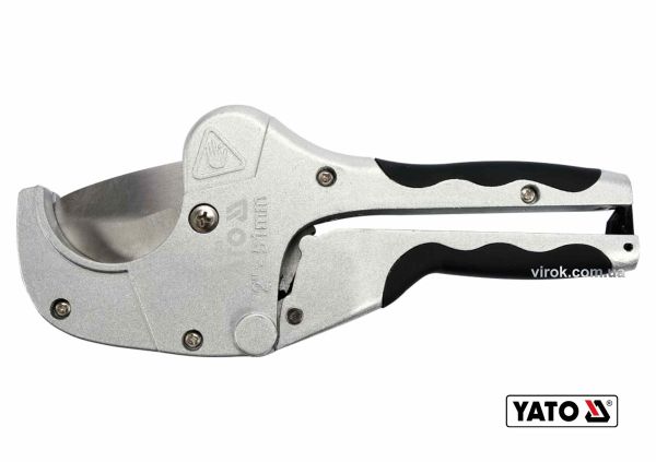 Труборіз для ПВХ труб YATO : max Ø= 51 мм, алюмінієвий корпус [6/24]