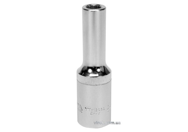 Головка торцева 12-гранна YATO : подовжена, квадрат 1/2