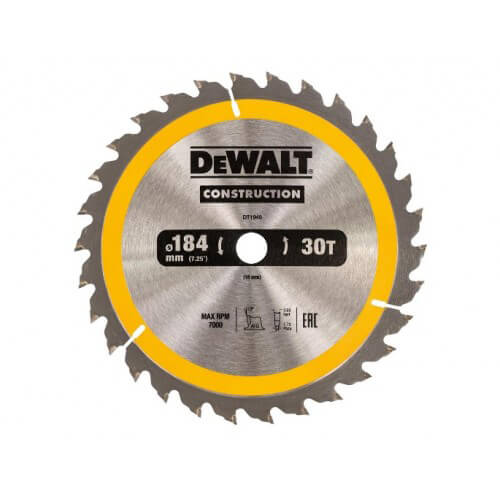 Диск пилковий СONSTRUCTION DeWALT DT1940