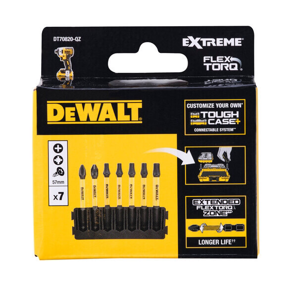 Касета з бітами FlexTorq DeWALT DT70820