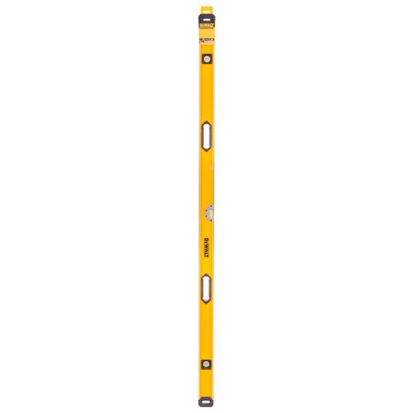 Рівень DeWALT BOX BEAM LEVELS алюмінієвий довжиною 1800 мм з трьома капсулами DeWALT DWHT0-43172