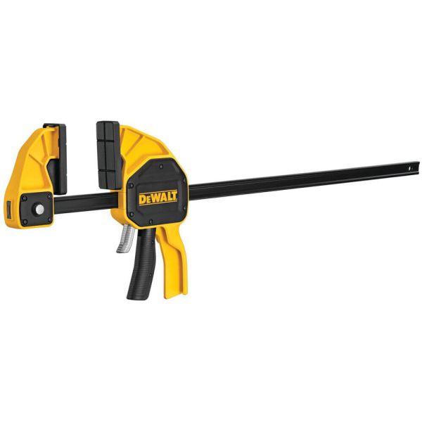 Струбцина XL триггерна з максимальним зусиллям стиснення 270 кг DeWALT DWHT0-83186
