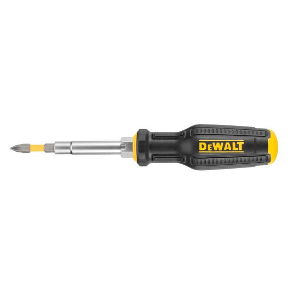 Викрутка - набір FULL FIT 6 Way з двома змінними бітами DeWALT DWHT66569-0
