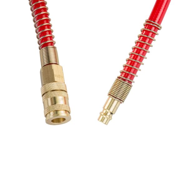 Шланг спіральний поліуретановий (PU) армований 10м 8×12мм REFINE (7013521)