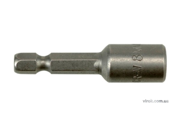 Насадка торцева магнітна 6-гранна YATO : HEX M8 x 48 мм, HEX Ø= 1/4