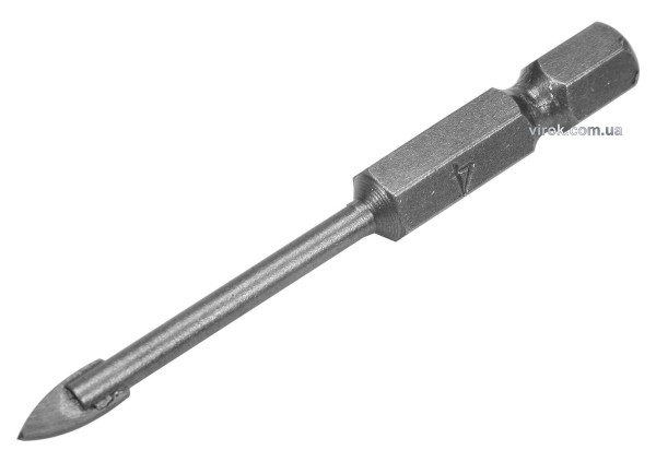 Свердло по склу і кераміці STHOR : YG6X, HEX-1/4