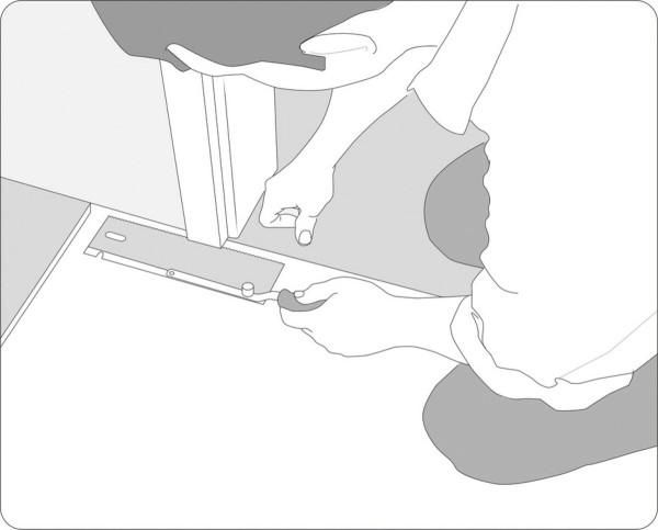 Ножівка з переставним руків'ям YATO : L= 410/250х 60 мм, 12 зубів/1