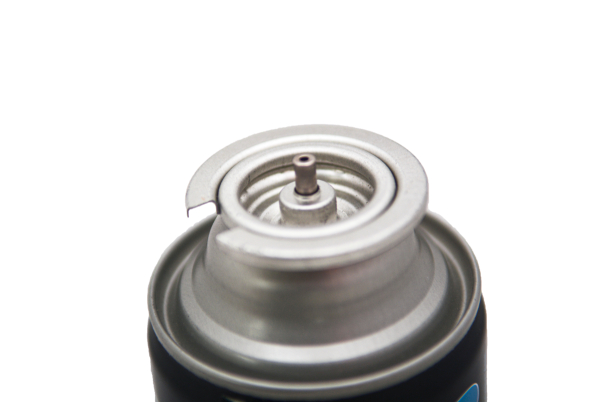 Балон газовий 1-разовий VIROK з цанговим з'єднанням (швидким) 227g/392ml. (E417) [4/28]