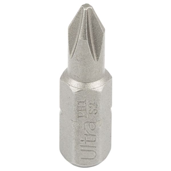 Біти PH1×25мм ¼" 10шт S2 (блістер) ULTRA (4014632)