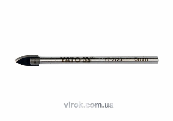 Свердло по кераміці та склу YATO : Ø= 8 мм [100/400]